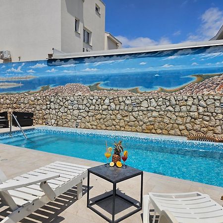 The Golden Grotto Apartments Novalja Exterior foto